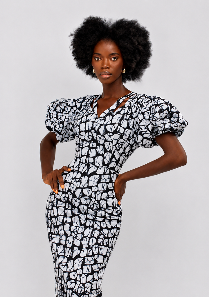ANKARA ECLIPSE DRESS
