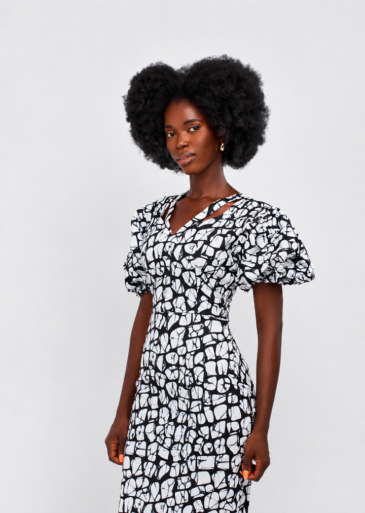 ANKARA ECLIPSE DRESS