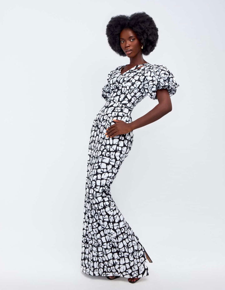 ANKARA ECLIPSE DRESS