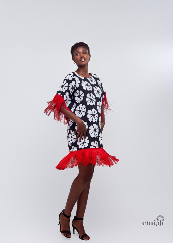 NANA FRINGE DRESS