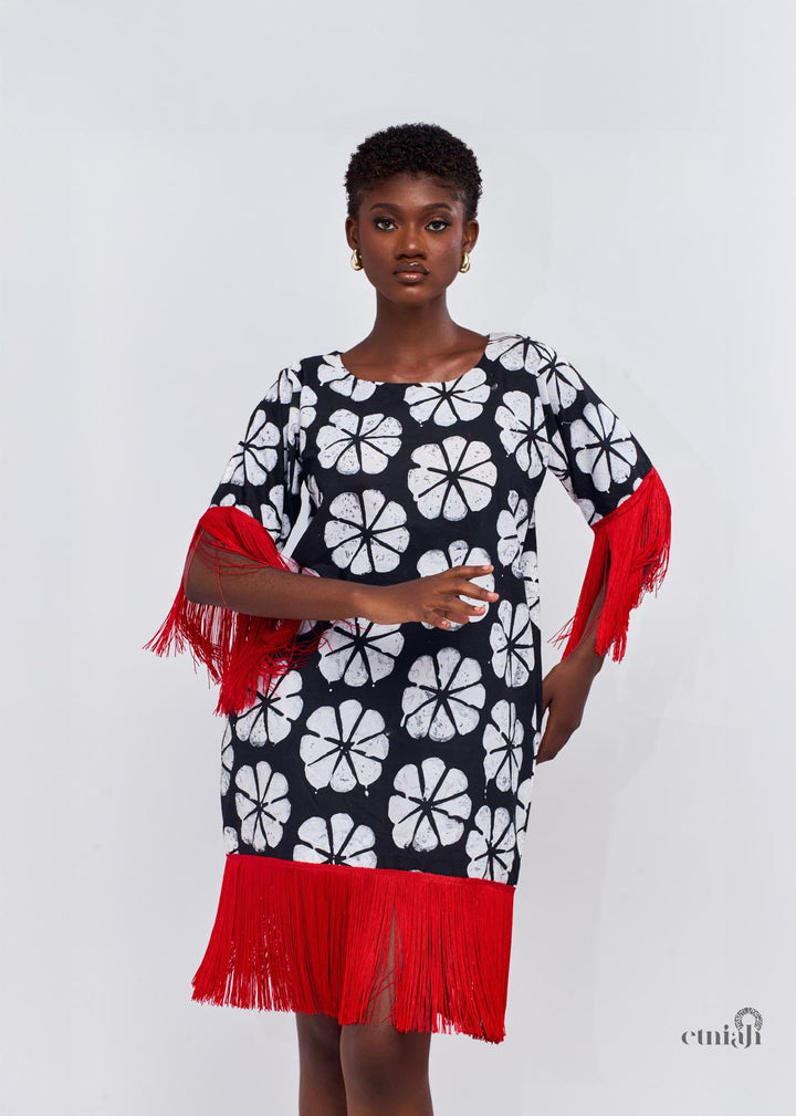 NANA FRINGE DRESS
